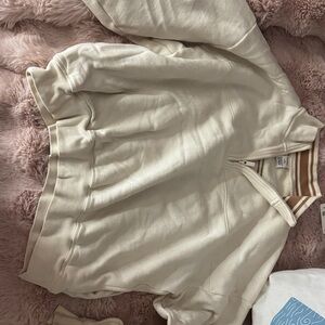 Cream Pullover Sweatshirt